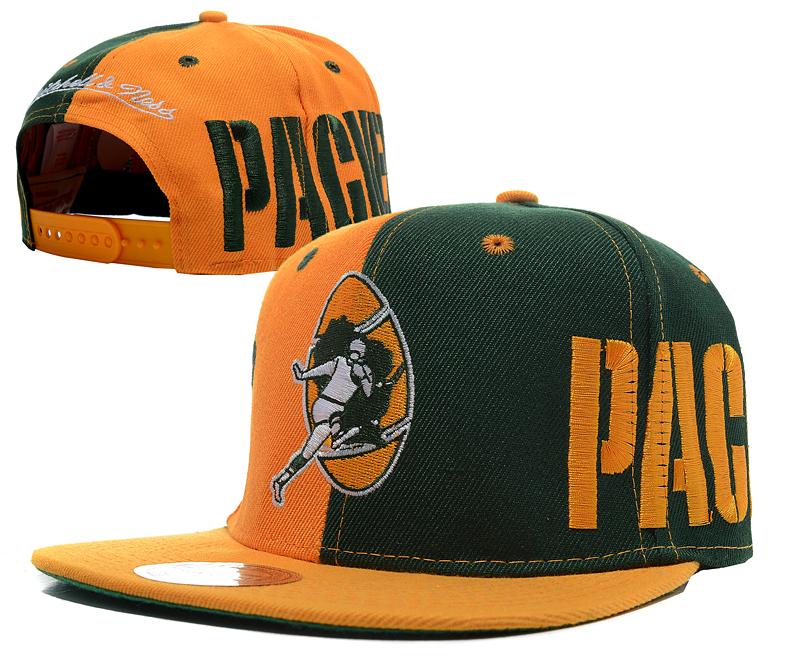 NFL Green Bay Packers M&N Snapback Hat NU06
